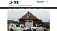 Desktop Screenshot of mts-siding-roofing.com